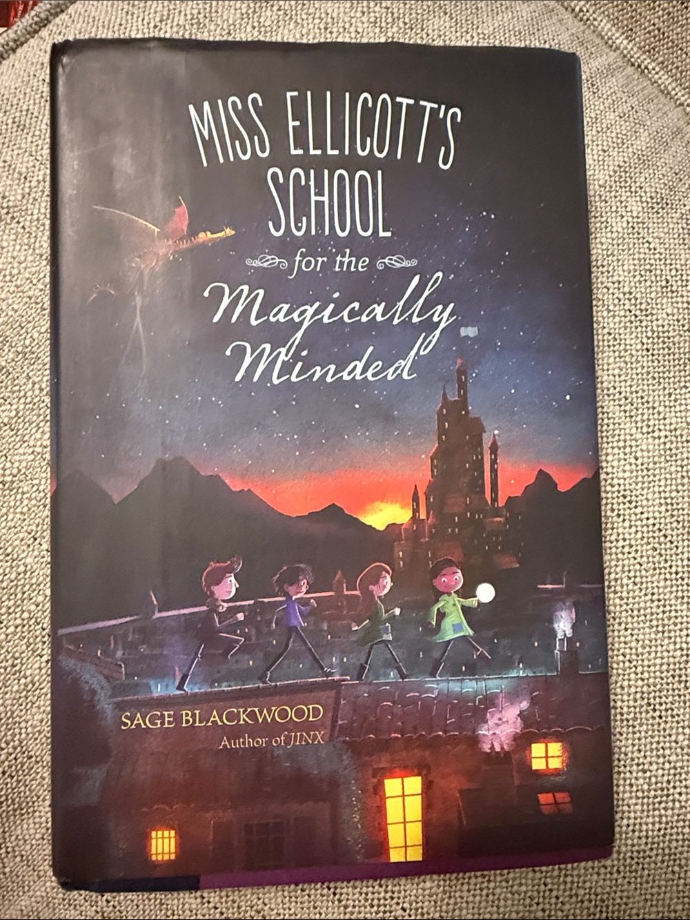 Miss Ellicotts School for the Magically Minded hardback book